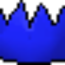 BluePartyHat Discord sticker - UK Gamers 🇬🇧
