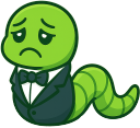sad Discord sticker | WORM
