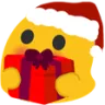 DE_blob_present custom emote from Trophy's Paradise