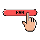 emojigg_ban animated Discord emote | unmask
