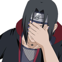 ARitachifacepalm Discord sticker - Vampires 18+ ⛧﹒Goths & Emos﹒⛧