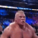 lesnarscream animated Discord emote - No-Sell Jobbers🤼