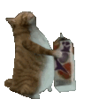 CatMilk animated GIF emoji from Vortex Gaming