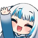 6949gawrgurawavebackgroundless custom emote - Voria (BackUp) discord.gg/voria