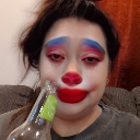 Clown Discord sticker from 💜 Chatty Chatz 💜