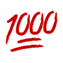 1000 Discord sticker from bored
