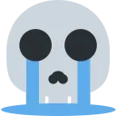 Skull_cry custom emote - Interact | Active Chats • VC • Hangout • Chill • Friends • Giveaways • Events • SFW