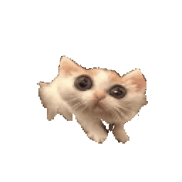 CatScared animated emote | Pyraea