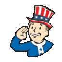 CentennialSalute1 animated GIF emoji from Enclave76 | Enclave Executive Command