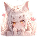 xemo_blush Discord sticker - Xemochan