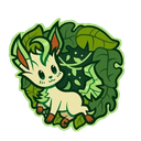 eLeafeon Discord sticker | CobbleTech