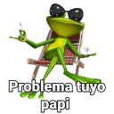 Problema_tuyo_papi Discord sticker from ꧁｡ﾟ✦ ᴄᴏʀᴇʙɪᴛs ᴄᴏᴍᴍᴜɴɪᴛʏ ✦｡ﾟ꧂