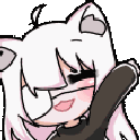 AnimeNekoHello animated emote | Arcade