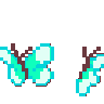 va_butterfliescyan animated GIF emoji | No-Sell Jobbers🤼
