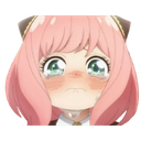 Anya_Crying Discord Emoji from The Advanced Nurturing High School