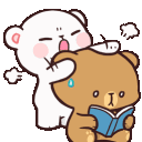 milkandmocha5 animated emote from 𝘙𝘌𝘈𝘓𝘐𝘛𝘠 𝘈𝘞𝘈𝘐𝘛𝘚... but after 24.7