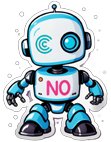 No Discord sticker from The Core