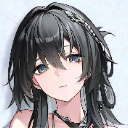 Parvati from Fate with a calm, unimpressed expression and dark hair.