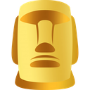 golden_moyai custom emote | Bangwing IN
