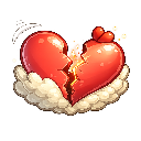 broken_heart custom emote from Chicken Gun