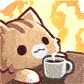 NekoCatThisIsFineAnimated animated emote - RWN