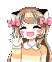 AikaWave animated emote from ᴛʜᴇ ʜɪᴅᴅᴇɴ ʀᴇᴀʟᴍ