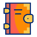 closedbookezgifcomgifmaker animated Discord emote - FancyMan Academy ™