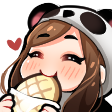 waifuPandaNomNomYummers Discord sticker - ୨୧     waifu cαƒe    𓂃 ✿   〈 🍵ɞ ྀྀ active ⋆ social ⋆ events ⋆ gwys ⋆ icons ⋆ gaming ⋆ art ⋆ sfw ⋆