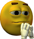 thinkin Discord sticker from bored