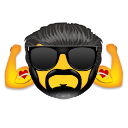 Beard custom emote | 10 Sets Of Failure🏋🏽