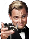 dicapriotoast Discord sticker from Adultcord│Social & Gaming