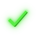 Green bean character showing a thumbs up sign.