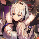 Vidar from Arknights looking forward with a calm and serious expression.