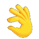 okayhand animated GIF emoji - Adultcord│Social & Gaming