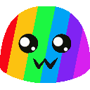 blobpride animated emote - ✰Queer Hangout ✰
