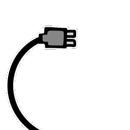 cablewag animated emote | trans chompers