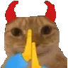 evilcat custom emote from bored