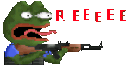 ReeGun animated GIF emoji from The Sports Garage🏆