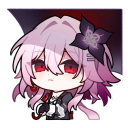 Evernight_Unimpressed custom emote - ATGs (All The Gamers)