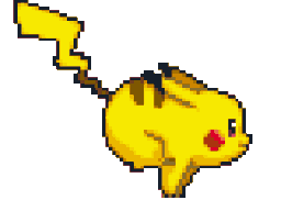 pikarun animated GIF emoji from Rabbit Hole