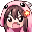 1_nv_GirlDinoRAWR animated emote | ⛥⁺ 　 𓏺 　 .gg/cosmi