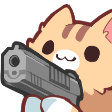 nekocatgun custom emote - Tambayan Ave.