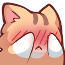 nekocat_shy custom emote | Tambayan Ave.