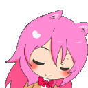 DancingCatGirl1 animated GIF emoji from BLUE VORTEX