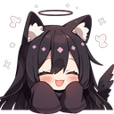 Anime Discord sticker | Μ Λ Υ V Ι L L Ξ