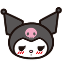 kuromiblush Discord sticker | Blume-ing Garden