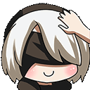 2B_pat animated emote from 𝘈𝘯𝘪𝘮@𝘯𝘪𝘢𝘤𝘴 ✦🍄
