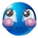 blublush Discord sticker - Amoura Hub 🩵 | Social hub • 18+ • Hangout • Dating relationship • Active Vcs • SFW • Chill