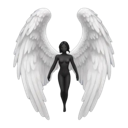 angel Discord sticker | ۶ৎ　‿　cemetery　 ݁ 　˖