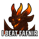 Gfibeatfafnir custom emote from Godforge